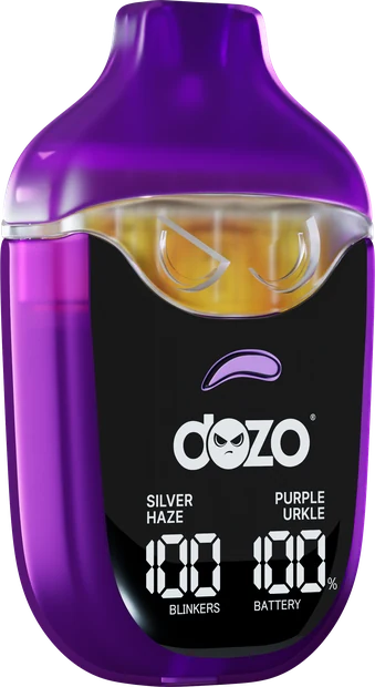 DOZO SWTCH, violet device: Silver Haze and Purple Urkle